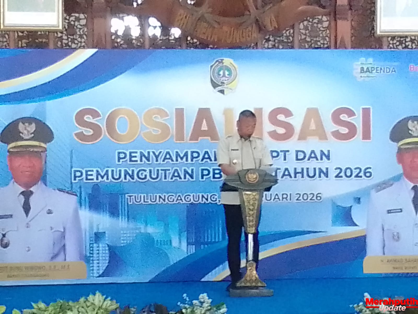 Gelar Sosialisasi PBB-P2 2026, Bupati Tulungagung Targetkan Capaian Melampaui Tahun Sebelumnya