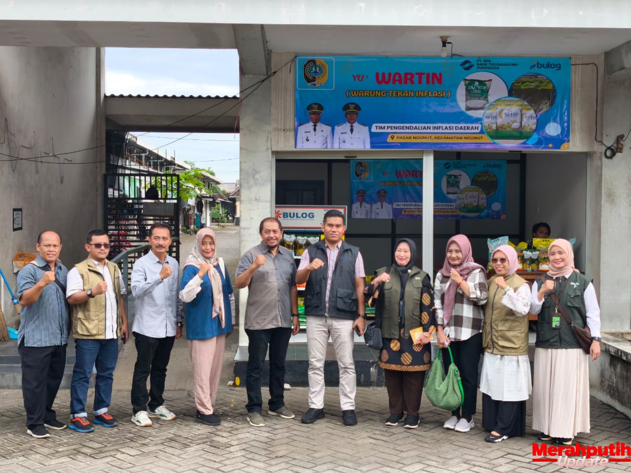 Satgas Pangan Polres Tulungagung Cek Stok dan Harga Bapokting di Pasar Ngunut, Pastikan Stabil Selam
