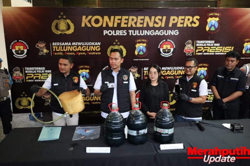 Polres Tulungagung Bongkar Praktik Mafia BBM Subsidi Jenis Pertalite