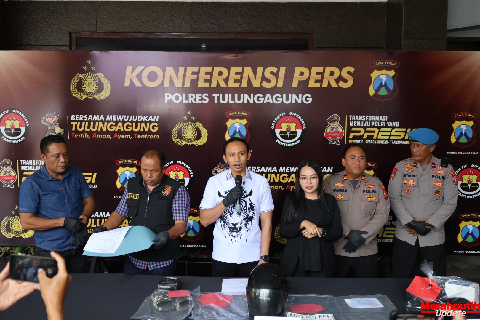 Resmob Macan Agung Bekuk Spesialis Jambret di Boyolangu, Pelaku Sempat Ubah Identitas Motor